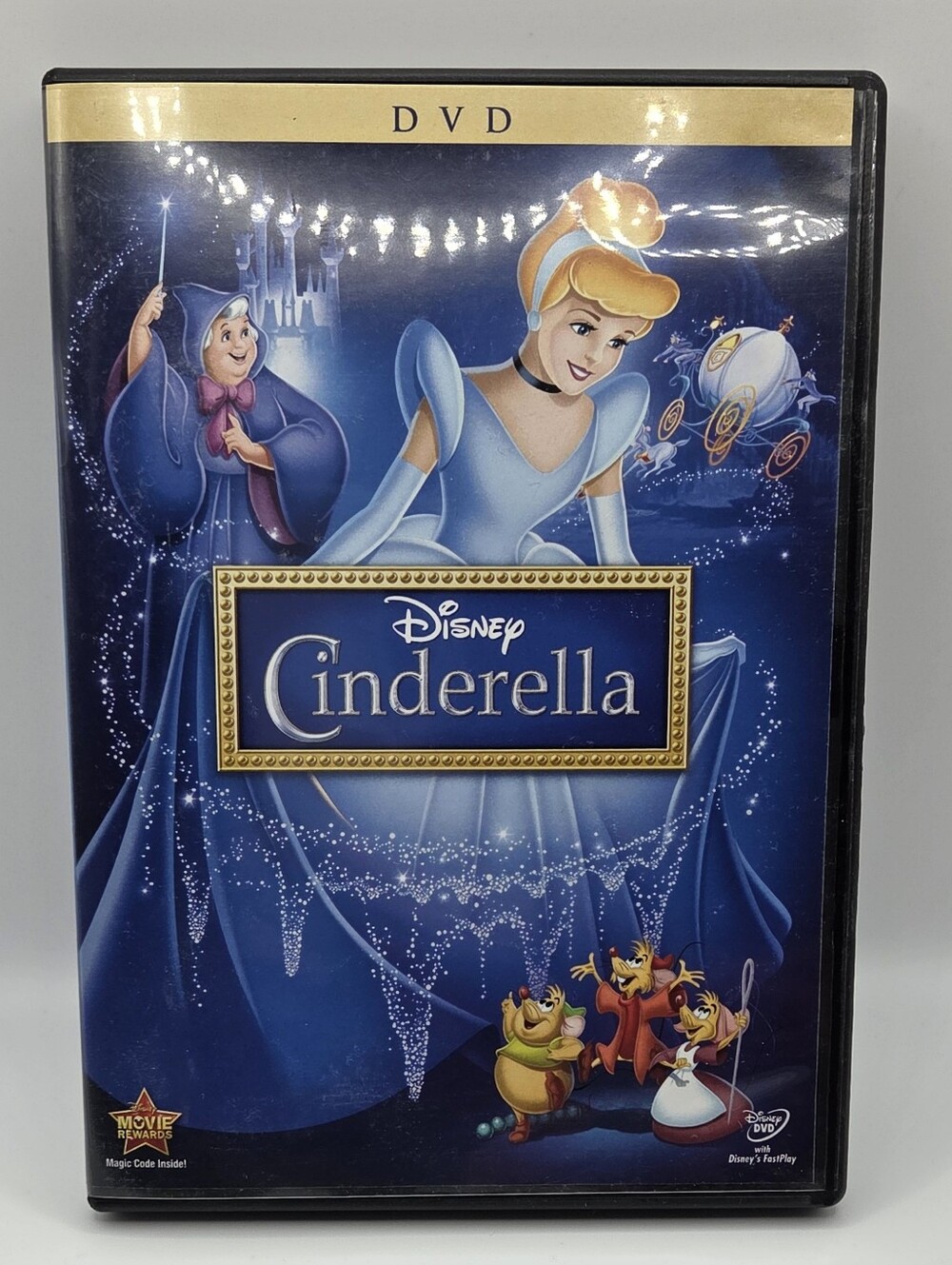 Disney Cinderella DVD Diamond Edition Animated Princess Movie Classic